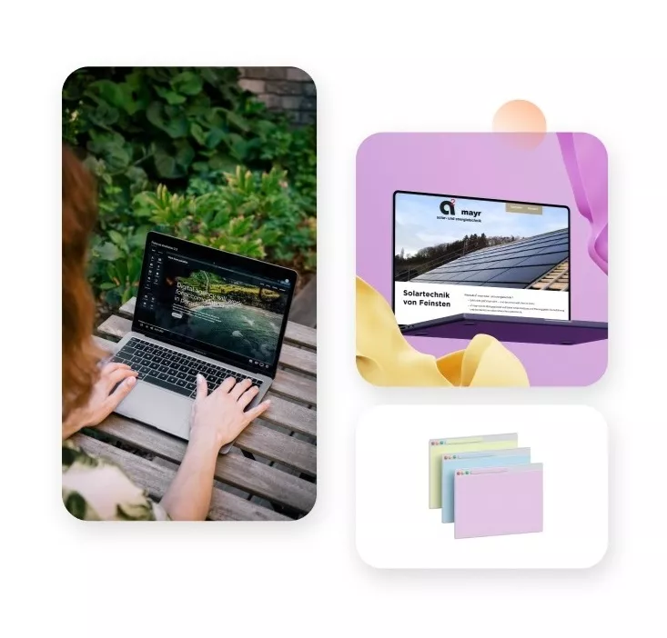 Websites, die begeistern Websites, die begeistern